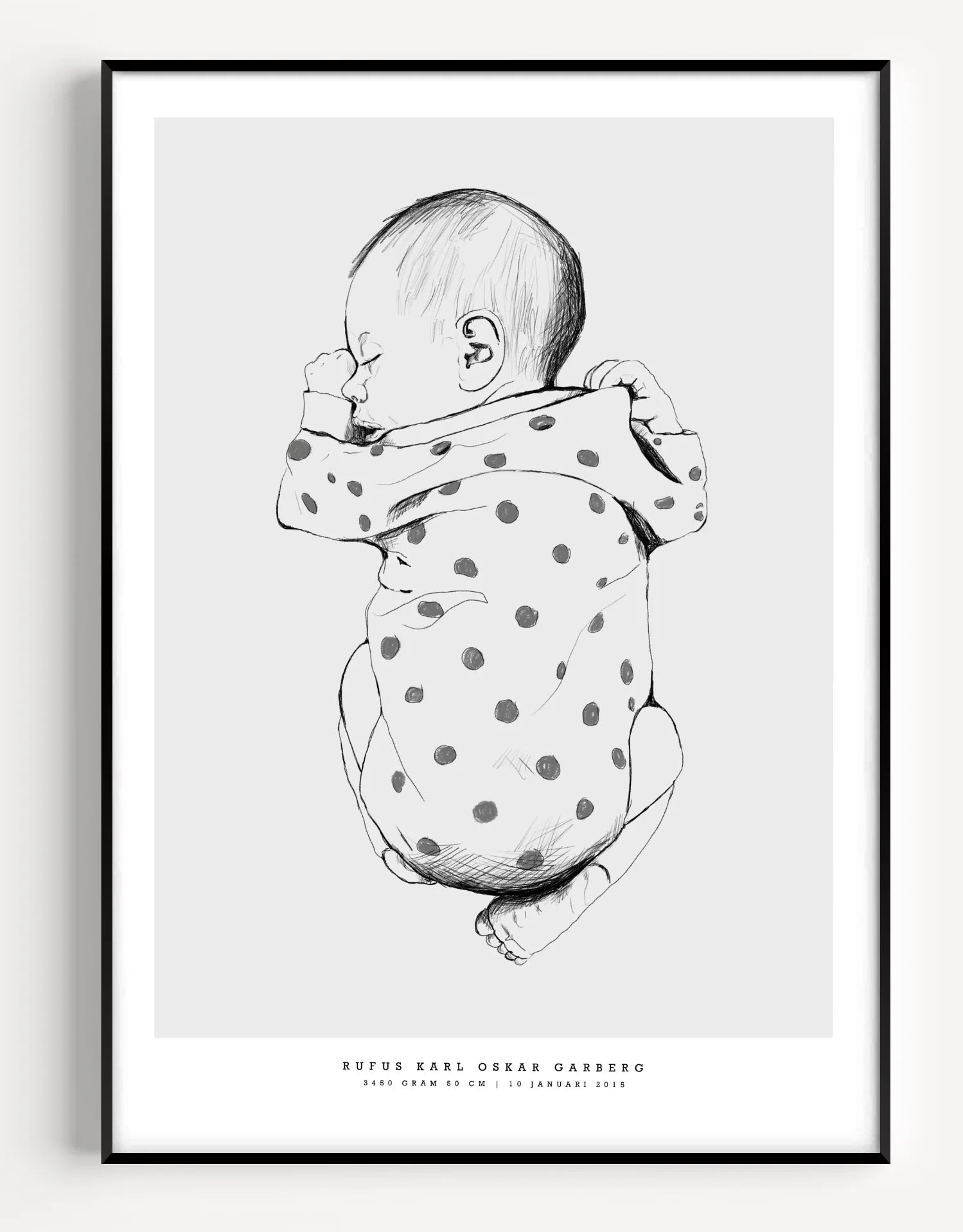 Unique Birth Poster