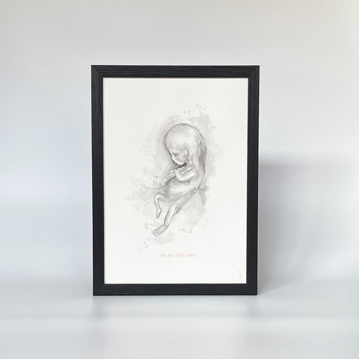 In Loving Memory -Stillborn Portrait