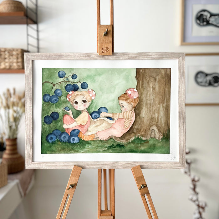 The Berry Pickers Original Painting